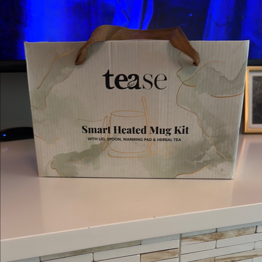 Smart Heated Mug Kit 2.0 with Wireless Charger - Deep Mint Color